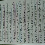 ブーランジェリー コチュウ - 毎月営業カレンダーのうらに、オーナーからのお手紙。沁みるなあ。