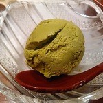 Sankai Koryouri Musashino - デザート：抹茶アイス