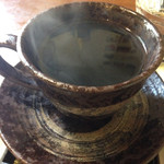 まったり家 - コーヒーは渋い器に入ってます。