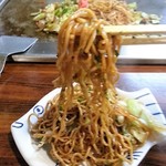 独楽 - 焼きそば並焼き