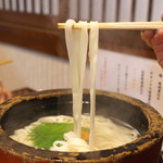 川井屋本店 - 釜揚げ きしめん