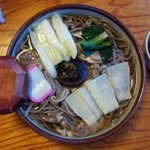 そば処 ひろ - 鳥そば温850円／28年2月26日