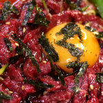 白川苑 - 極上ユッケ。安くて美味しい！