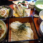 うどん 彩蔵 - 彩蔵ランチ（1,180円）の全貌