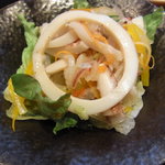 うどん 彩蔵 - するめイカのマリネ