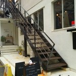 wad omotenashi cafe - ここを上がります