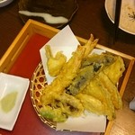 すいじん - 天ぷら盛り合わせ