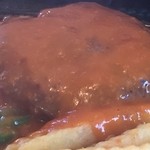 しらかば - ハンバーグもふわふわです