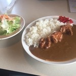 しらかば - 唐揚げカレー（大盛り＋１５０円）