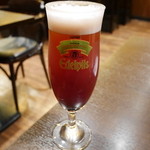 谷塚バル - 201602カシスビア￥620