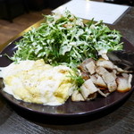 201602名物！からし菜のシーザーサラダＬ￥650