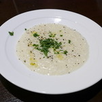 谷塚バル - 201602櫻井さんのお米のチーズリゾット￥690