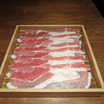 やさい家めい - オプションで銘柄豚