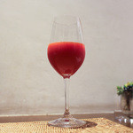 かわ村 - 2016年2月再訪：ブラッドオレンジジュース☆