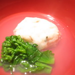 和しょく　えびはら - 銚子産蛤のシンジョ　菜の花