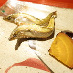 和しょく　えびはら - 琵琶湖産子持ち公魚　ゴールデンビーツ　花豆