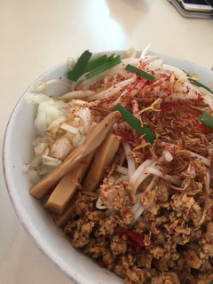 ラーメン　つけ麺　天高く翔べ！ - 台湾まぜそば