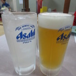 魚料理 克政 - チューハイレモンと生ビール