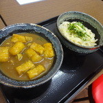 うどん食堂 ふじやま - カレーつけ麺（豚バラ）760円