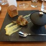 エスパイ クック コウベ - 前菜サヨリのロースト、カリーフラワーのソース他