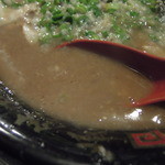 無鉄砲  - 【再訪】こってり注文のスープ