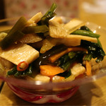 北子 - 長芋と色々野菜のネバネバ和え(450円)