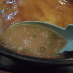 ぽろとこたん - 天津麺(味噌)のスープ