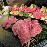 大衆肉酒場 こだわり米 匠 - 和牛三種　クリ・ランプ・センボンスジ