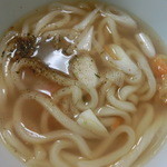 おちゃのこさいさい - うどんに入れるとこんな感じ