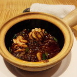 スーツァン・レストラン陳 - 　麻婆白子（別名・陳麻婆白子）・その２です。