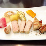 ビストロ felice - 白金豚ロースト（ソースは別盛り）