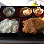 中むらお食事処 - 豚かつ御膳（1,380円）