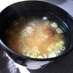 中むらお食事処 - 味噌汁