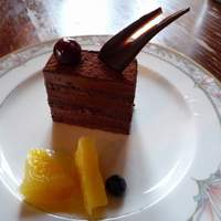 レストラン ラ・マーレ - チョコレートケーキ