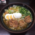 Shiyouhachirou Udon - 煮鶏玉子うどん 480円