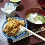 民宿 鈴せい - 朝から納得で元気もりもり、たら汁もサービスでした！
      
