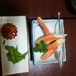 民宿 鈴せい - カニさんを食べてどぶ汁が煮えるのをまちましょうね！