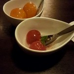 バー アンダンテ - トマト＆金柑♪