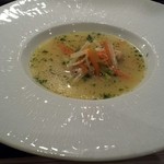 横浜うかい亭 - ハマグリのスープ仕立て