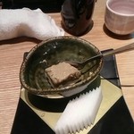 和酒BAL だんない - 豆腐味噌漬け(大根の短冊切り添えて)