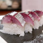 Chidori - 鯖寿司（1500円）