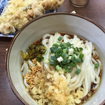 宇野製麺所 - 麺（並、大、大大同額）と天ぷら２個で600円！*\(^o^)/*