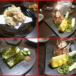 鶏料理ひとりひとり - 鶏唐揚げ、〆はおむすび