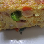 ポプラ亭 - 2016/2 三角の大きな卵焼き