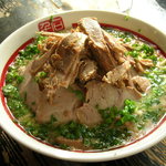 千石自慢らーめん 本店 - 肉醤豚（Niku Jyanton)らーめん　850円