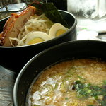 千石自慢らーめん 本店 - 鶏のせつけ麺　900円