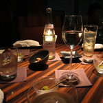 オリエンタルラウンジ - テーブルの上です。