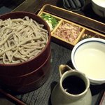 中国山地蕎麦工房 ふなつ - ふなつ・割子そば￥720(2010.08)