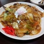 竹林坊 - Ｗ五目焼麺税別760円／28年2月