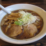 楓の花 - しょうゆチャーシューめん+メンマ